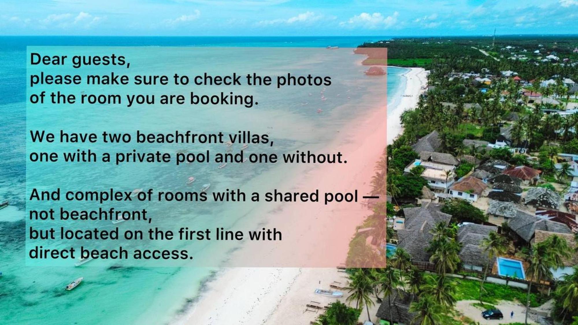 Bitcoin Beach Hotel Zanzibar Michamvi Zewnętrze zdjęcie